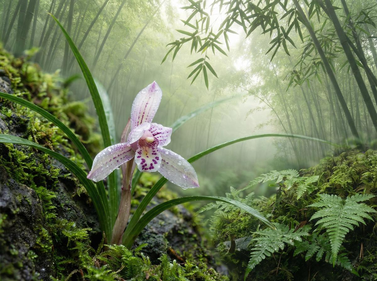 搜同网 - 峨眉山兰花测评视频